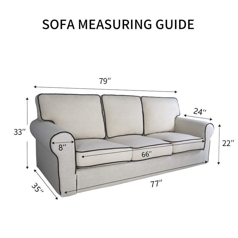 Easy-Going Sofa Slipcover Reversible Sofa Cover