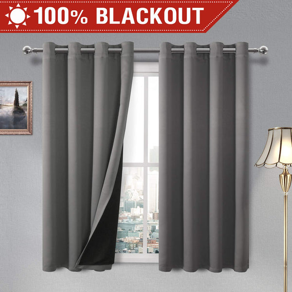 Total Blackout Thermal Insulated  Curtains