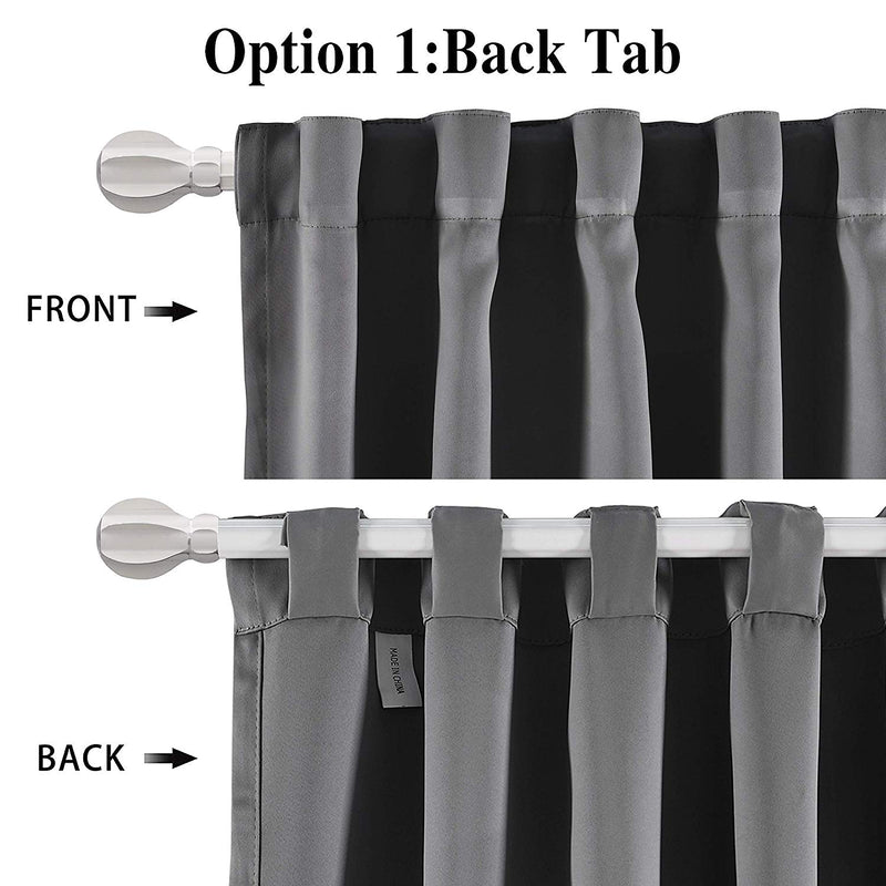 Rod Pocket Insulated Blackout Curtains