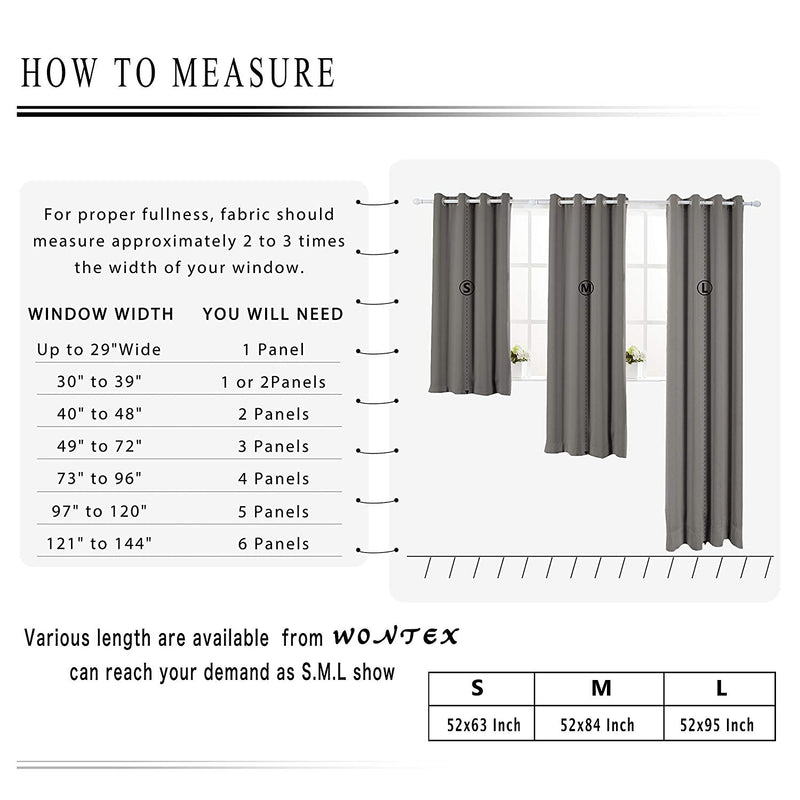 Room Thermal Insulated Blackout Curtains