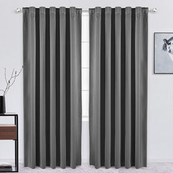 Rod Pocket Insulated Blackout Curtains