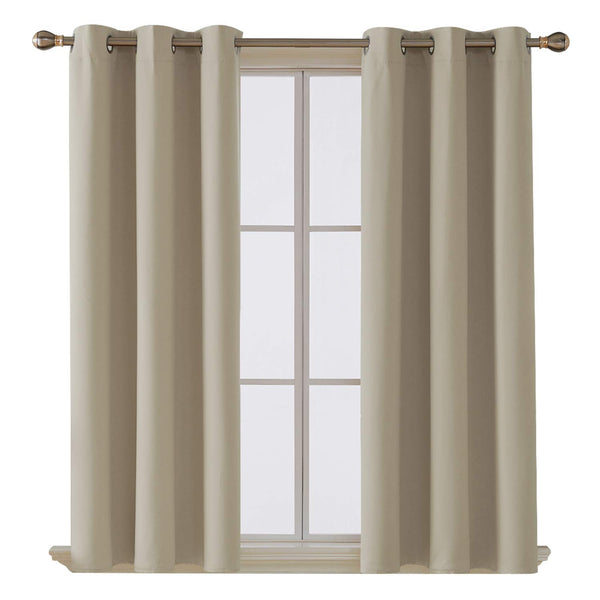 Room Darkening Blackout Window Curtain